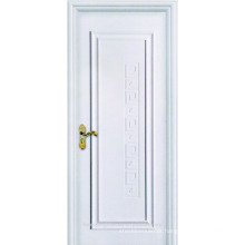 Porta de madeira interior Design branco pintado nova